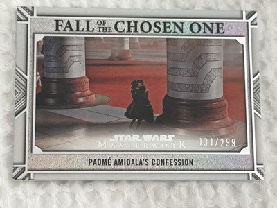 2025 Topps Star Wars Masterwork Padmé Amidala's Confession /299 #FALL-3