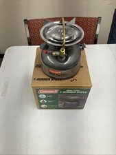 Fornello da campeggio COLEMAN modello 533 doppio combustibile bruciatore singolo scatola aperta