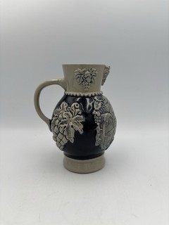 Zoller & Born German salt glaze Wine Jug .4L 16cm tall vgc