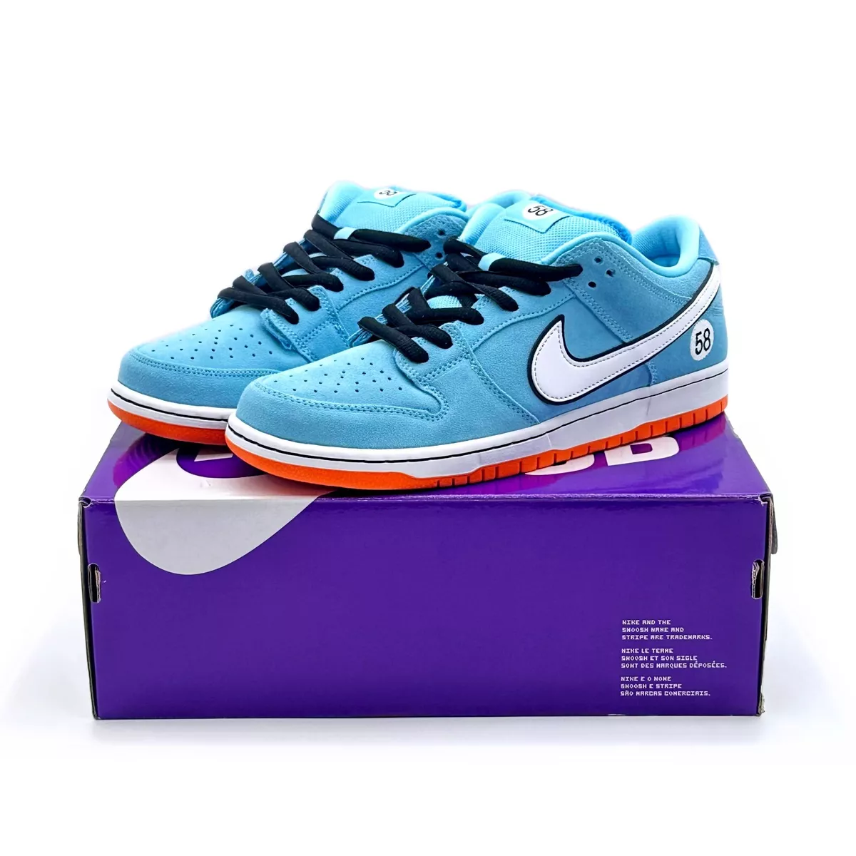 Nike SB Dunk Low Orange Label Purple Orange Teal Release