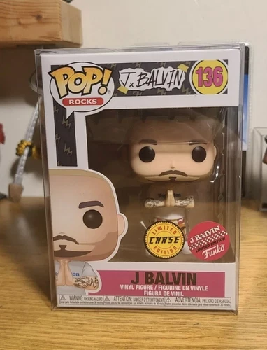 Funko Pop! Rocks J Balvin "Green Hair" Limited Edition Chase Figure #136