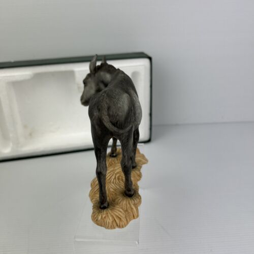 Franklin Mint Nativity Donkey Manger Figure Gianni Benvenuti Boxed 1989 Vintage - Picture 8 of 16