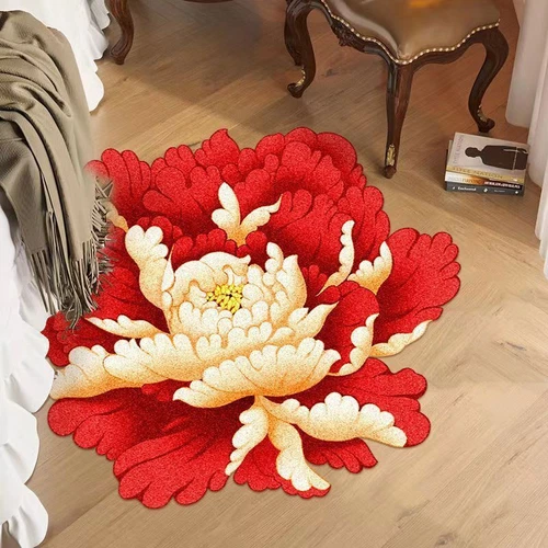 Modern Area Rug Round Carpet Bedroom Door Floor Anti-slip Entry Door Mat - Bild 17 von 38