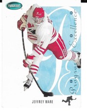 Jeffrey Ware 1994-95 Parkhurst SE #257 Program of Excellence Hockey Card