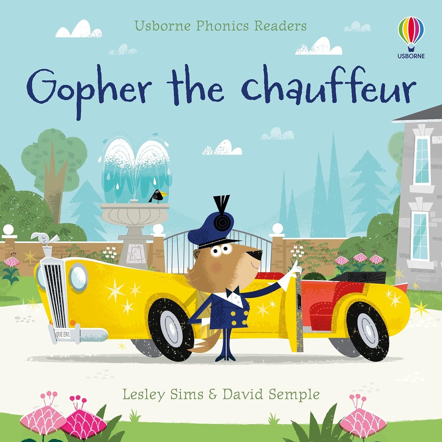 9781474982320 Gopher the chauffeur (Phonics Readers) - Lesley Sims,David Semple