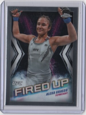 2024 Topps Chrome Alexa Grasso Fired Up
