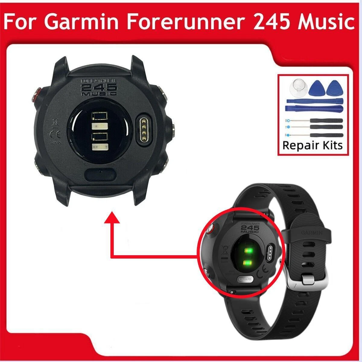 Garmin forerunner 245 battery cheap