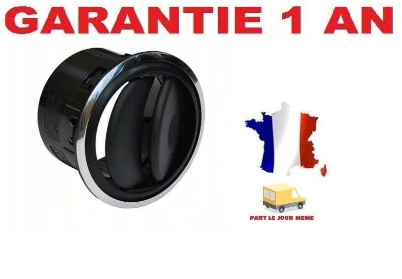 Grille d'aération argentée pour Master 3 Logan et Sandero - Clapet de ventilation habitacle