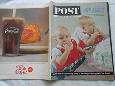 THE SATURDAY EVENING POST-SEPTEMBER 26  1964 THE QUINTS MUSTANG CAR AD