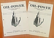 2 1929 Oil Power magazines Standard Oil Company of New York Socony  Products