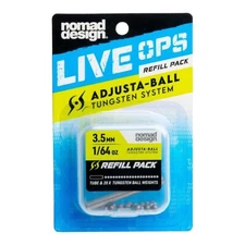 Nomad Design Tungsten Ajusta-Ball Live Ops Re-Fill Packs - Choose Size