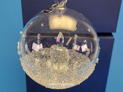 スワロフスキー　球体オブジェ Swarovski Christmas Ball Ornament 2017 # 5135821 | eBay