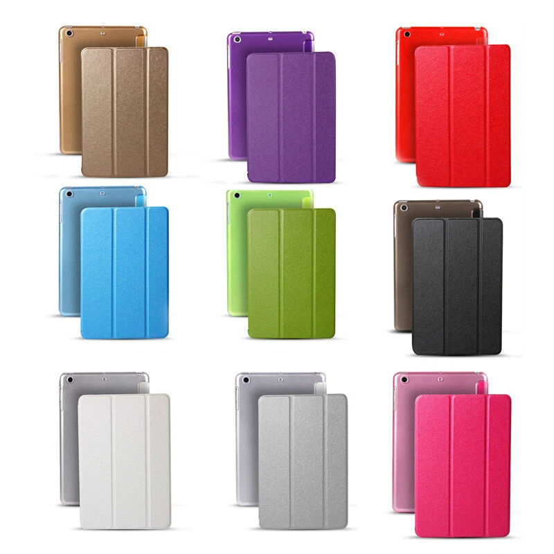 Multi Type Leather TPU Silicone Smart Case Cover for iPad Mini 1 2 3 4 5 Air Pro - Image 3 of 4