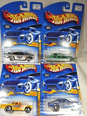 2001 Hot Wheels TURBO TAXI SERIES Complete Set of 4  #53, 54, 55, 56 See Details