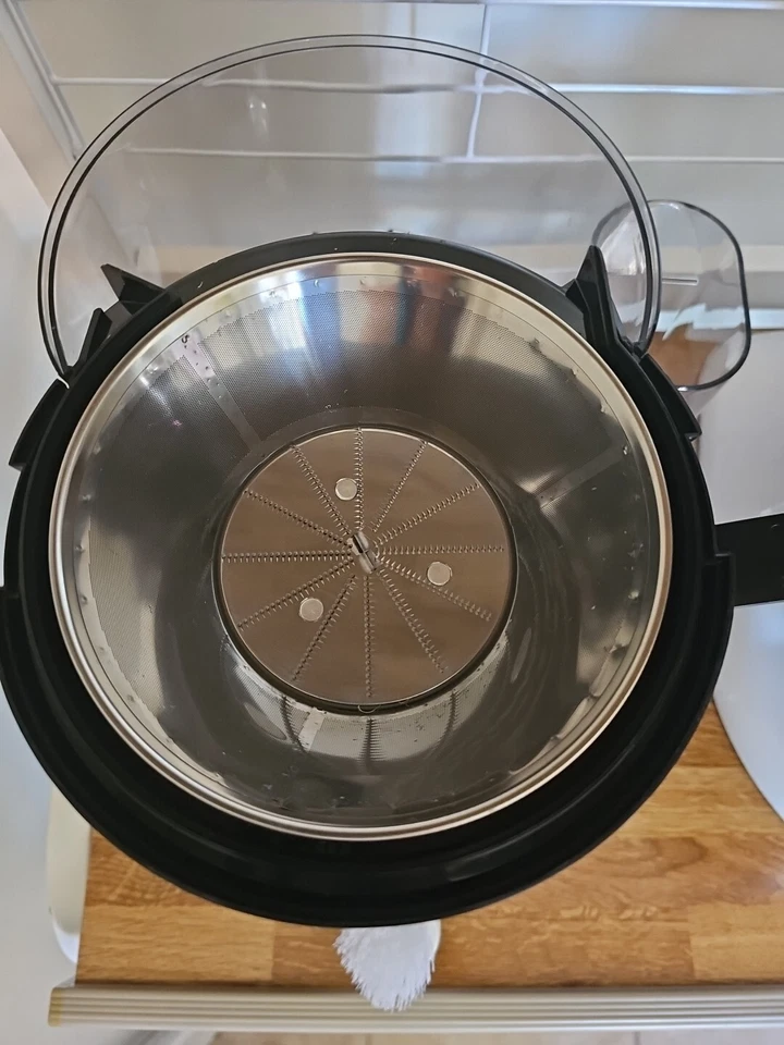 Máquina Exprimidora Centrífuga Motor 800W Filtro Acero Inoxidable Libre de BPA Fácil Limpieza Foto 2 de 4