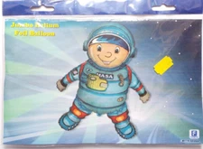Flexmetal Helium Foil Balloon Large Jumbo Astronaut Space Man
