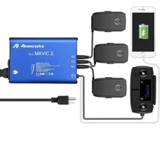 Mavic 2 - POWEREXTRA 5in1 Rapid Intelligent Multi Battery Balancing hub