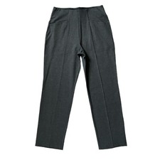 Old Navy women's small extra high rise straight taper stretchy gray casual pants