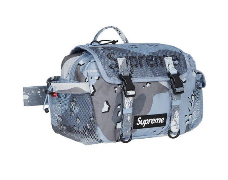 Ss20+Supreme+Waist+Bag+Black+100+Authentic for sale online