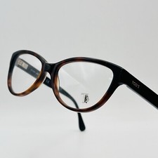 Tod's Eyeglasses Women Oval Brown Black Cat Eye Mod. TO 5038 056 New
