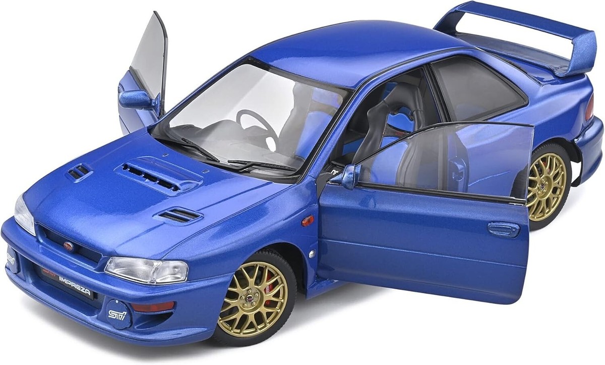 Finished Product Solido 1/18 Subaru Impreza WRX 22B STi 1998