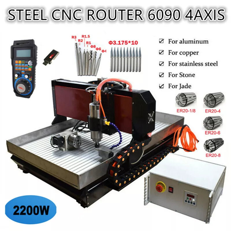 Cnc router 2024 cutting steel