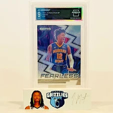 Ja Morant Grizzlies Sports Card Stand Display Fits Graded & Ungraded Cards