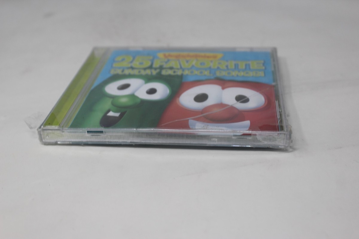 25 Favorite Sunday School Songs by Veggietales (CD, 2009) for sale