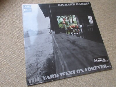 Richard Harris The Yard Went On Forever LP UK  1st Press SUPER AUDIO! [Ex+/Ex]