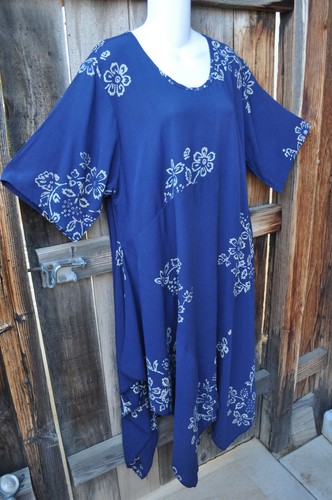 TOP ART TO WEAR 777 LAGENLOOK IN BLU MAYA DI MISSION CANYON, OS+! - Foto 3 di 4