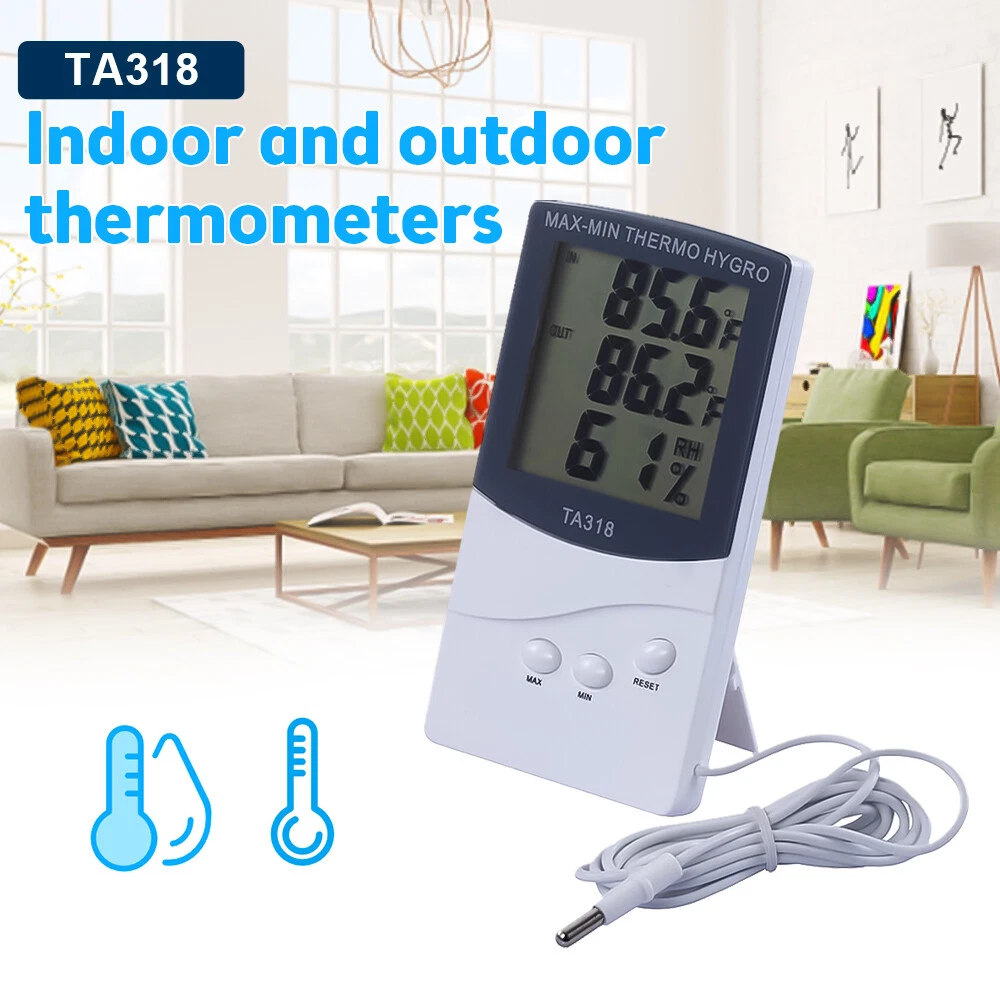 Room Thermometers Indoor Mini Indoor Thermometer Room Temperature Monitor  Home 