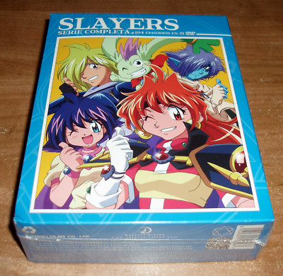 Slayers 1-5 Complete Series 21 DVD 104 Episodes New Sealed Animation Anime