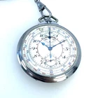 MGM * Pocket Watch Chronograph "Marvin" Military Watch Very Rare!
