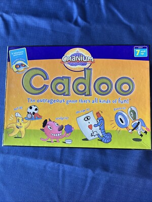CRANIUM CADOO Board Game For Kids Ages 7+: Pre-Owned, Needs Sculpting Clay