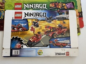 Lot 8 Lego Ninjago Boxes Only Retired 2259 9441 70722 2518 70727 9444 9448 2520