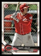 2018 Bowman #BP119 Gavin LaValley Cincinnati Reds