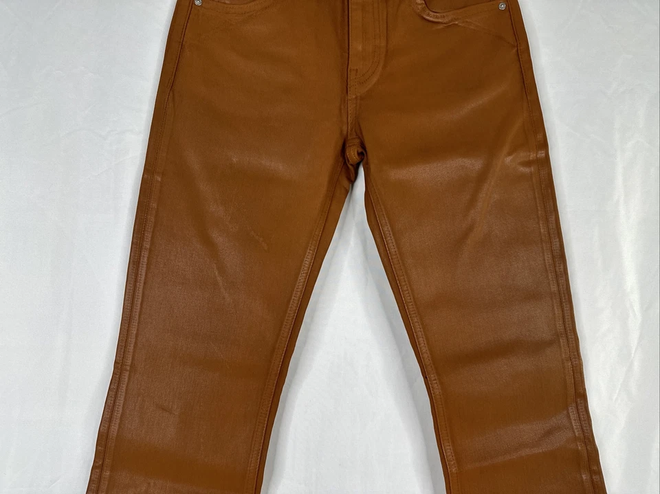 Hudson Barbara CTD Caramelo Café Tiro Alto Bebé Bota Pantalones Talla 25/31 Nuevo Foto 3 de 4