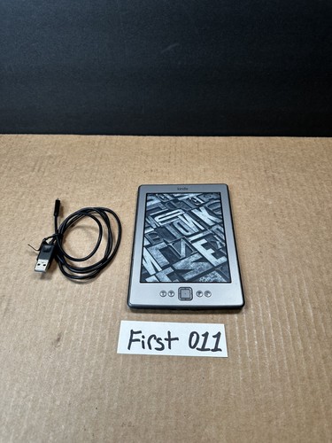 Amazon Kindle (4. Gen.) D01100 - 2GB - Wi-Fi - 6" eReader - Funktioniert!!!