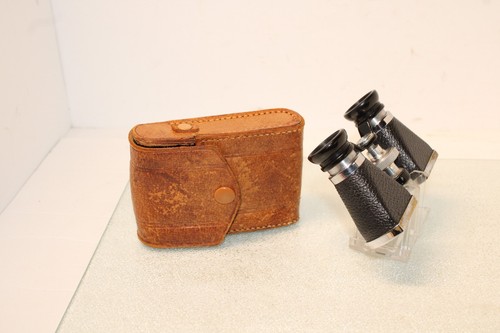 Vintage 1940’s OFUNA Japan 3X10 Coated Opera Glasses Binoculars ~ Leather Case - Picture 2 of 13