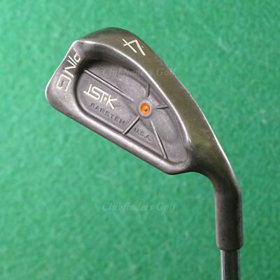 Left Handed Ping ISI Karsten 4 Iron Stiff Graphite Shaft Ping Grip Left Handed Ping ISI Karsten 4 Iron Stiff Graphite Shaft Ping Grip