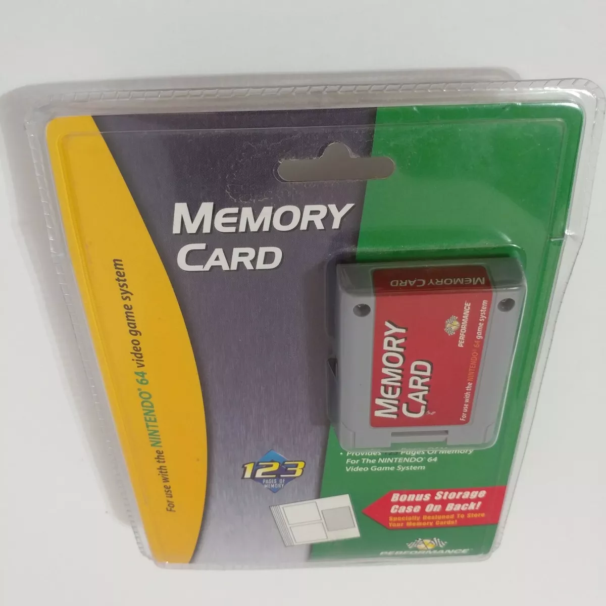 Does the n64 need a sales memory card