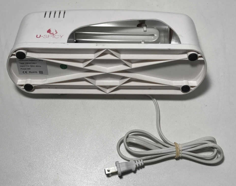 Gel acrílico UV profesional USpicy ÉCLAIR USND-0901 9W y uñas de curado Shellac Foto 4 de 4