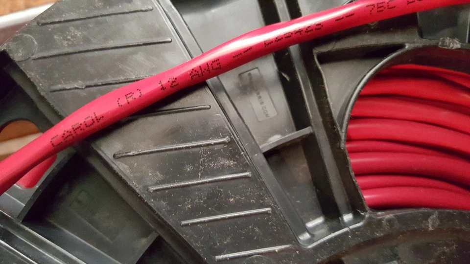 Carol E2542S 12/2C Solid Shielded Riser Red Alarm Cable Wire FPLR/CL3R /50ft - Image 2 of 4