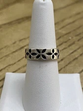 BOMA Designer Signed Band Ring 925 Sterling silver Size 7