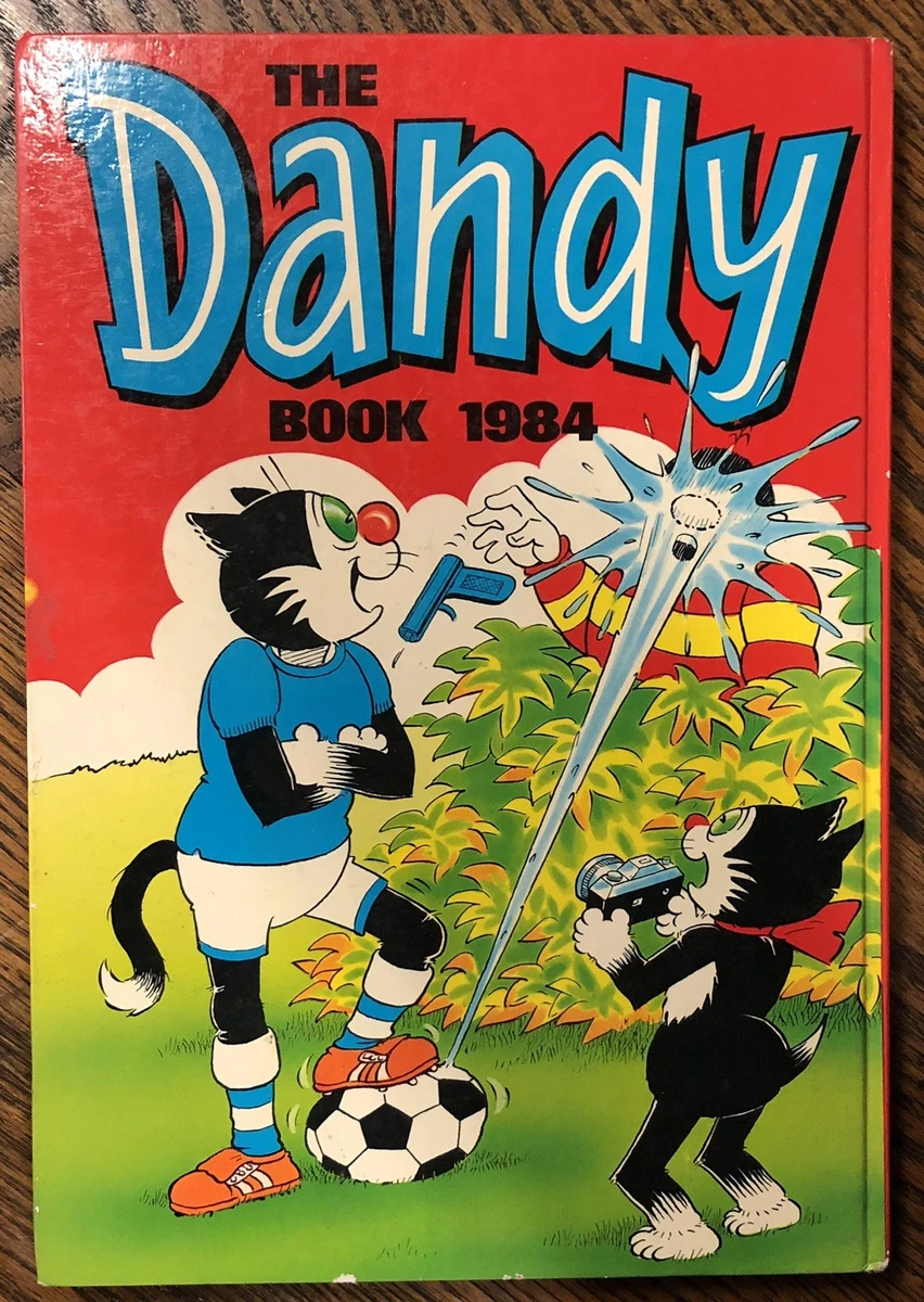 Dandy Book 1984 Comic Rikki Bully Beef Korky's Crack-pot Quiz Brassneck  Bertie | eBay