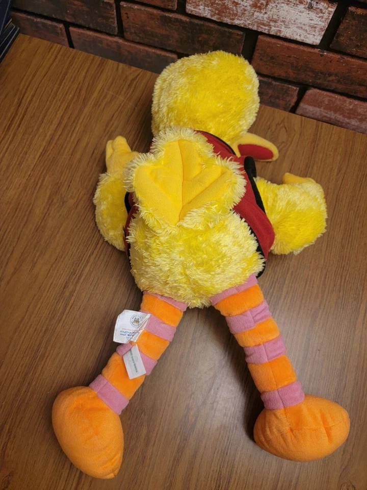 Build-A-Bear Sesame Street 2006 edición limitada Big Bird peluche grande 22" con caja Foto 4 de 4