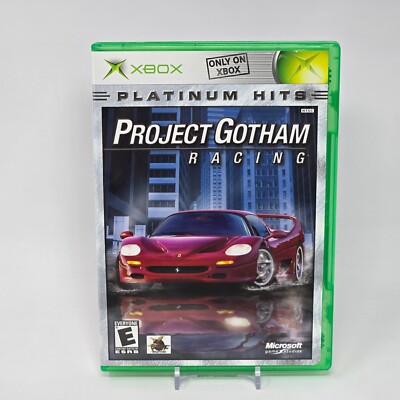 Project Gotham Racing (Original Xbox) Platinum Case & Disc TESTED