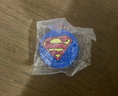 Abzeichen/Pins SUPERMAN + Ooouch !! Superhelden / DC Comics / Comic / Kino / Krypton NEU