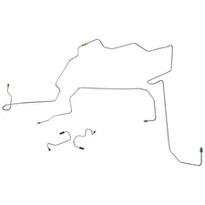 Brake Line Kit Front 4wd 4 Wheel Disc ABS 1998-2001 Ford Explorer Stainless 5pc