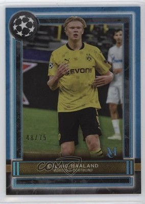2020 Museum Collection UEFA Champions League Sapphire 48/75 Erling Haaland 0z2o